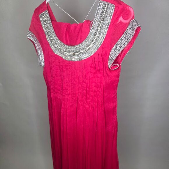 Long Dress (3pcs) Pakistani / Indian Suit SMALL - Picture 2 of 7